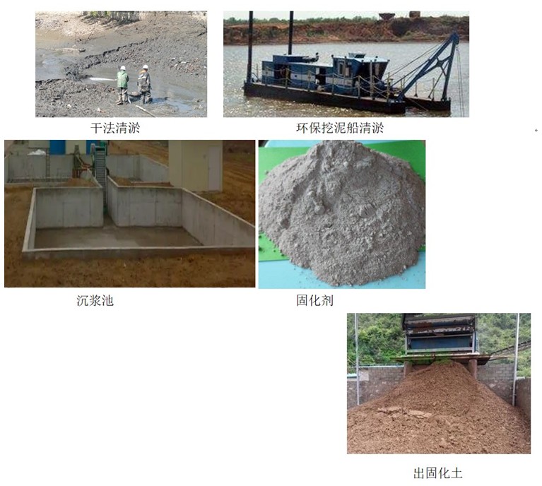 河道清淤、淤泥固化施工